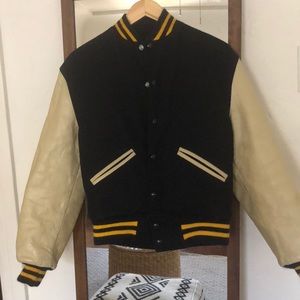 Varsity letterman jacket